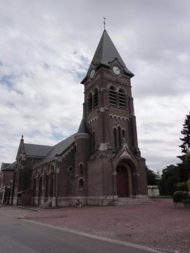 Cugny (Aisne) église Saint-Médard