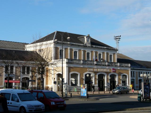Gare de Périgueux, Dordogne, France