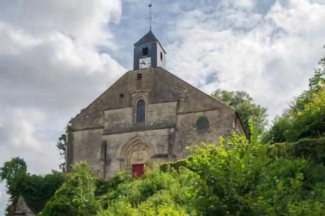 L’ église Saint-Remi depuis la rue d'Orléans Gandelu