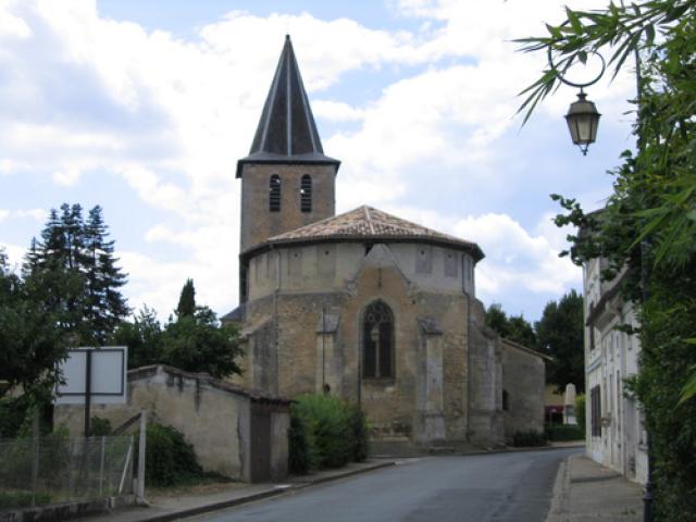 Montpon Ménestérol l'église