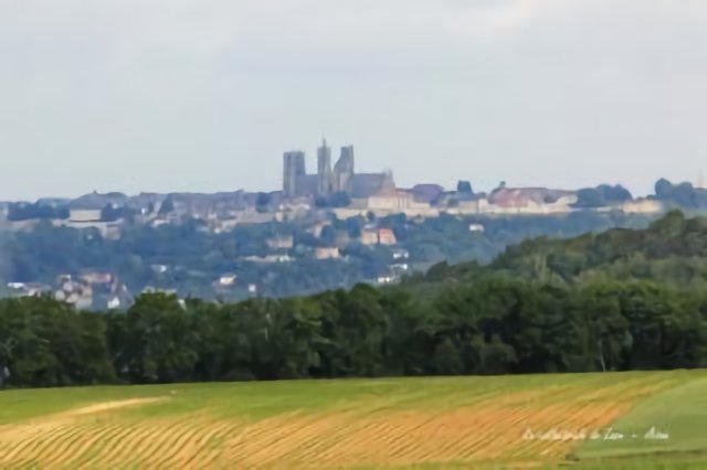 Vue sur Laon - Aisne