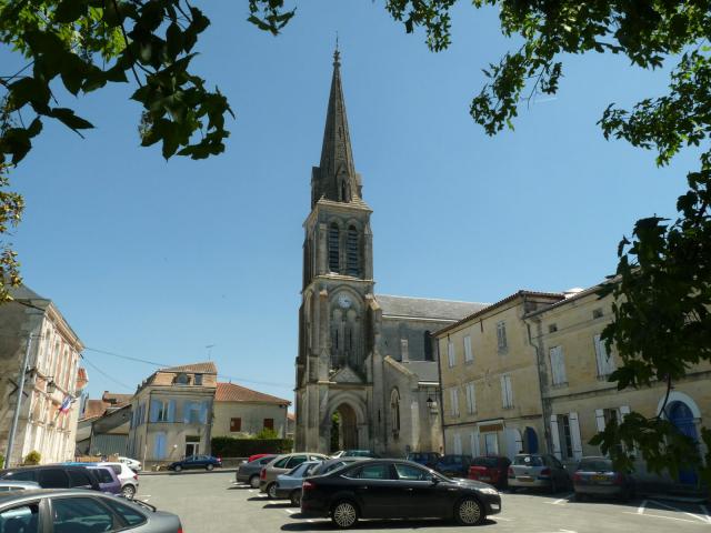 église de La Roche-Chalais, Dordogne, France