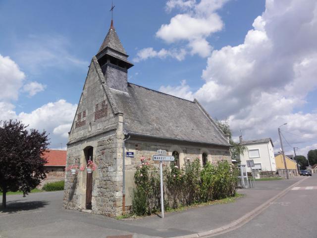 Marest-Dampcourt (Aisne) chapelle à Dampcourt