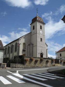 Eglise d'Arcey, Doubs, France