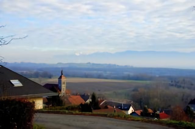 Et si on nous voit depuis les Alpes?