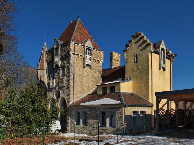 Cet édifice est répertorié dans la base Mérimée, base de données sur le patrimoine architectural français du ministère de la Culture, sous la référence PA25000029 .