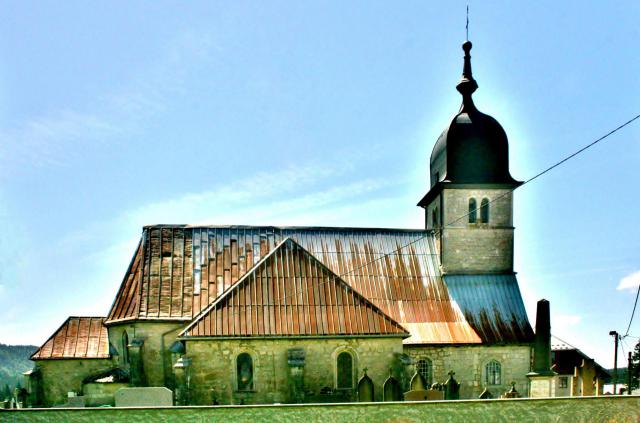 Eglise de chapelle-des-Bois. Doubs