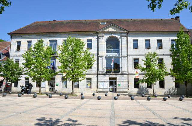 Mairie de Baume-les-Dames, Doubs, Franche-Comté, France