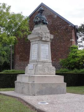 Artemps (Aisne) monument aux morts
