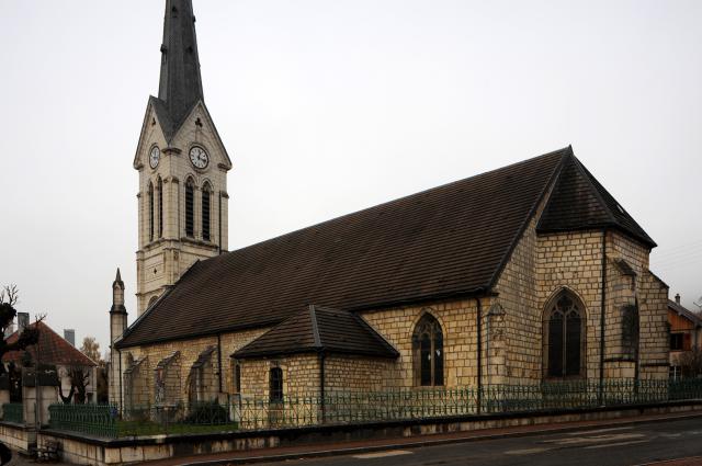 Church of Orchamps-Vennes; department Doubs, France.