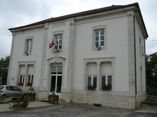 Gare de Dannemarie-Velesmes, vue côté cour