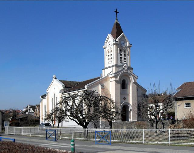 L'église Saint-Laurent à Fesches-le-Châtel