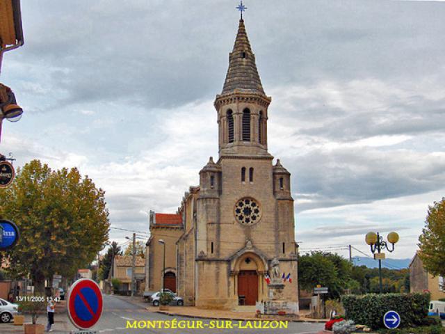 église de Montségur-sur-Lauzon