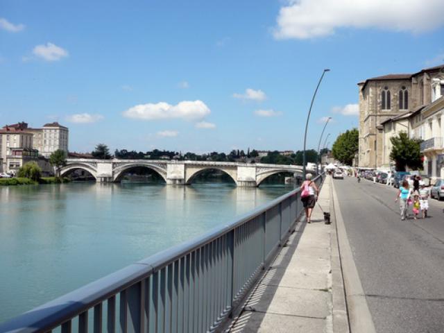L'Isère vue de Romans 28/06/2009