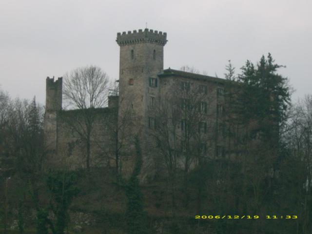 Chateaux dans la vallée de l'Isère