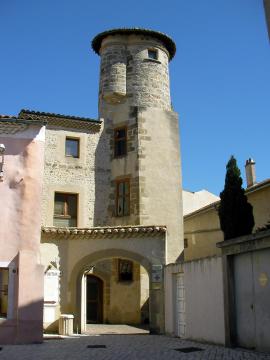La tour Diane de Poitiers à La Roche de Glun (drôme / France)