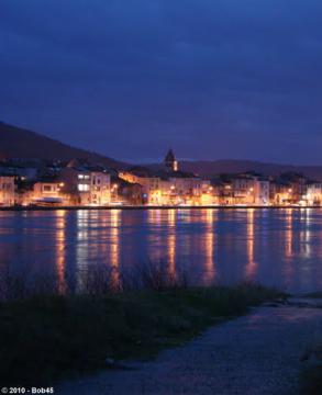 Sarras - Saint Vallier by night
