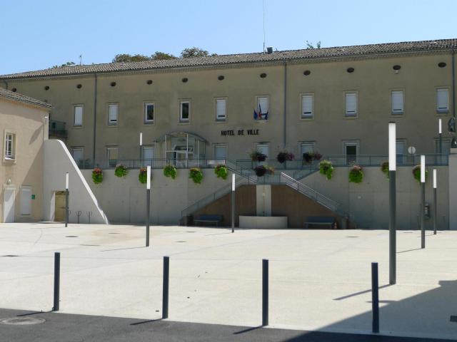 Hôtel de ville de Livron-sur-Drôme - Drôme - France