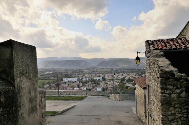 vue sur l'ardêche depuis le haut livron