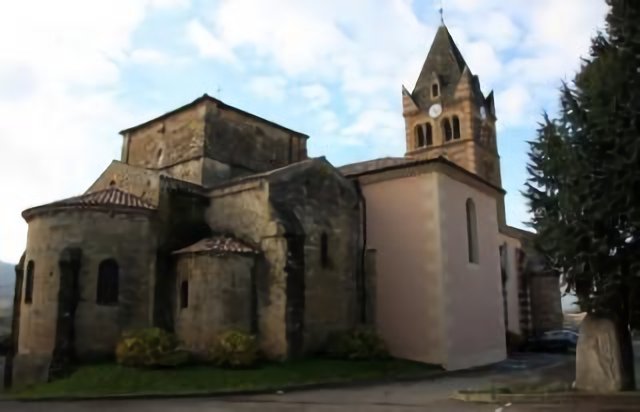 L'église d'Anneyron