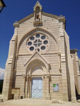 Le sanctuaire Saint-Joseph à Roussas, Drôme, France