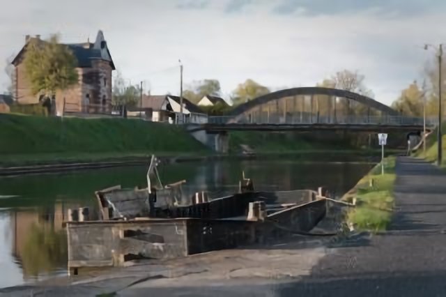 Le pont avant sa démolition (2012)