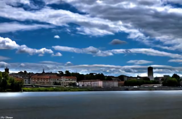 le Rhône à Valence