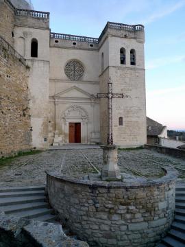 The collegiate church Saint-Sauveur in Grignan
