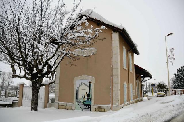 ancienne gare le 9 janvier 2010