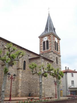 église de Saint-Uze dans la Drôme