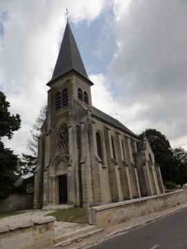 Dommiers (Aisne) église