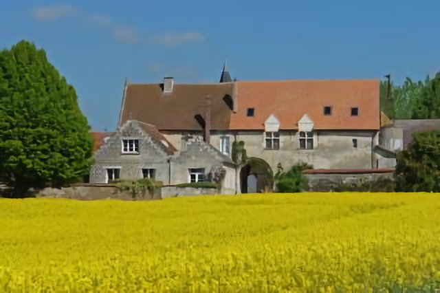 DOMMIERS, ferme de Laglaux