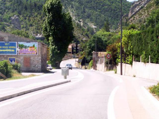 entrée à Les Pilles