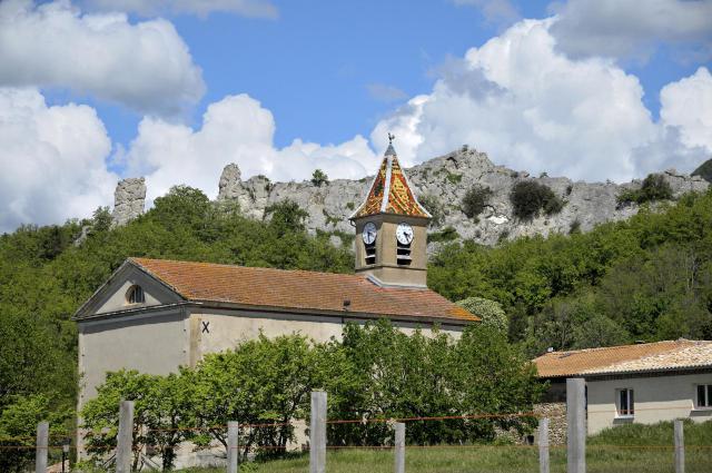temple et en arrière plan, portion de la pangée
