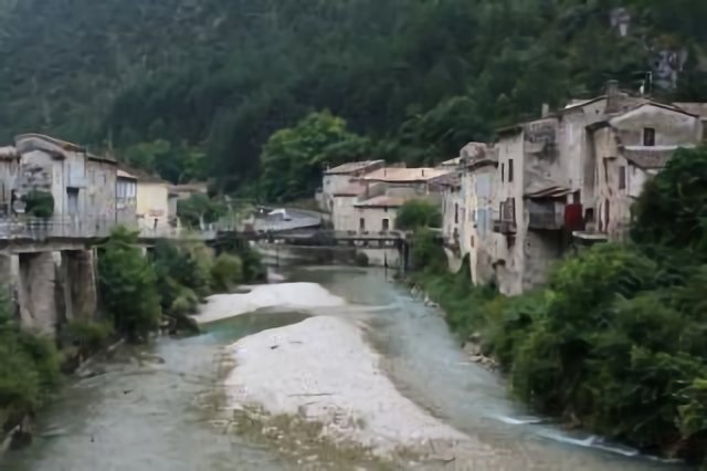 Pontaix on river Drome