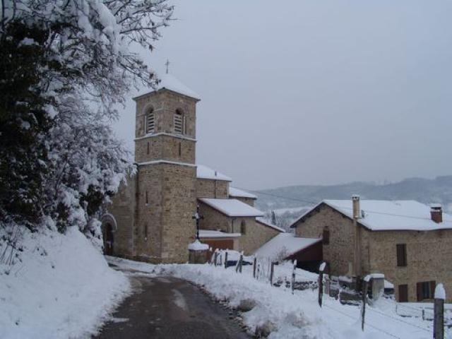 Le Chalon sous la neige (28-01-2006)