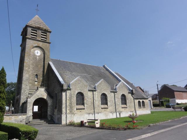 Nauroy (Aisne) église