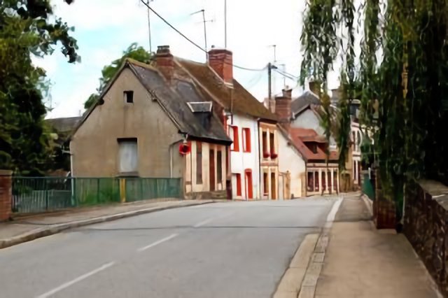 En arrivant sur la Neuve-Lyre