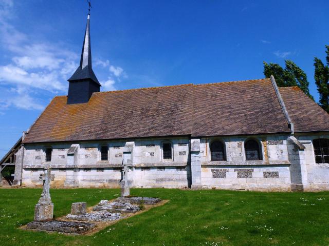 Barquet (Eure, Fr) église Saint-Jean-Baptiste de la Vacherie