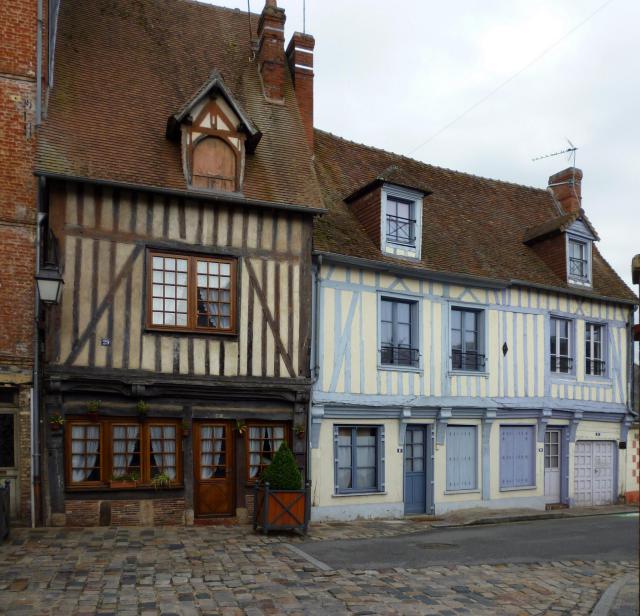 16th century house in Bernay (Eure, France).
