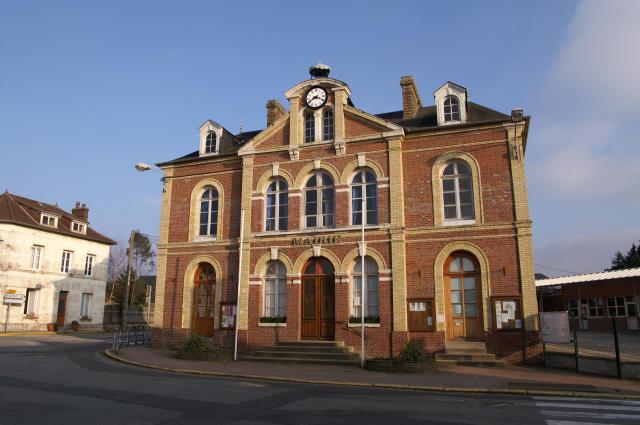 Mairie de Bourneville.