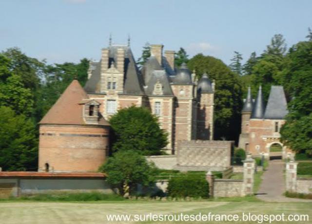 Gouville - Château de Chambray XVe, XVIe, XVIIIe & XIXe (ISMH) - Facade Ouest