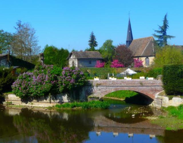 La normandie - Croth - vue de la région Centre - Sorel Moussel - En lien la version Gelée de Février 2012
