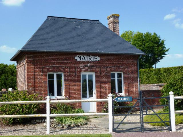 Plainville (Eure, Fr) ancienne mairie