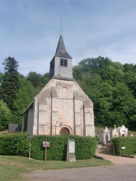église paroissiale de Manneville-la-Raoult (Eure, Normandie, France)