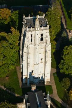 Abbaye du Bec Hellouin vue du ciel 2