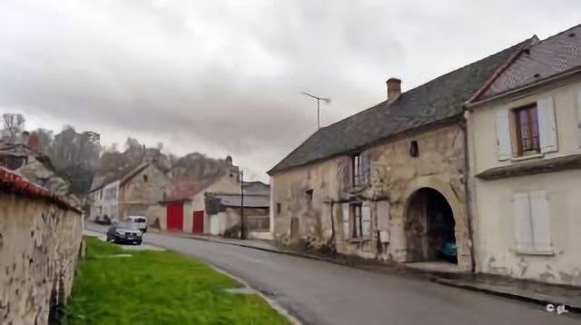 Gandelu sous la pluie